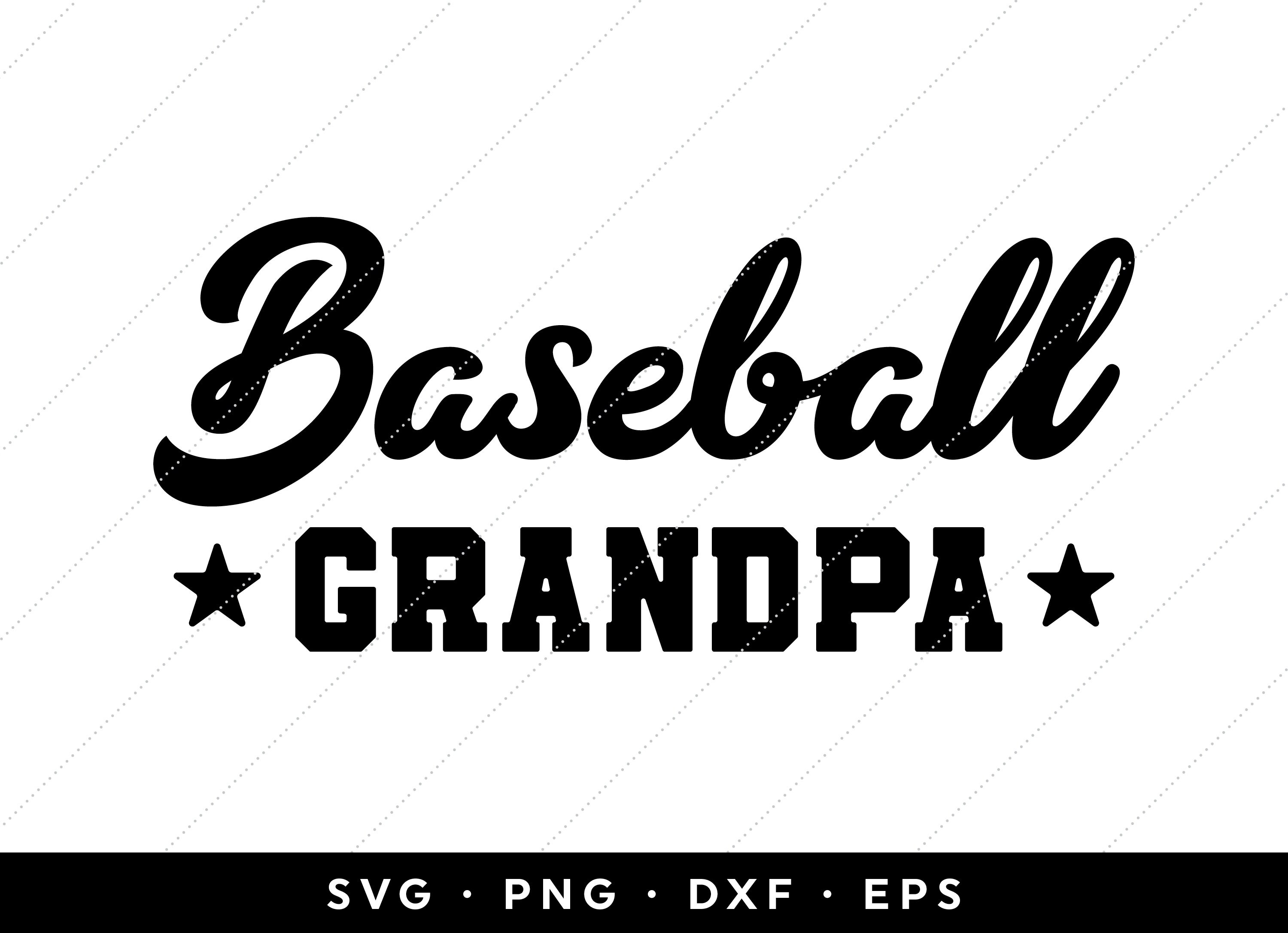 Baseball Grandpa SVG Baseball SVG Sports Grandpa Svg Etsy