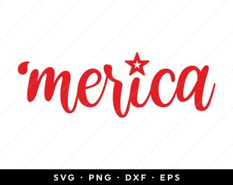 Merica SVG, Merica clipart, 4th of July SVG, Fourth of July svg, America svg, USA svg, Patriotic, Independence Day Shirt, cricut, silhouette