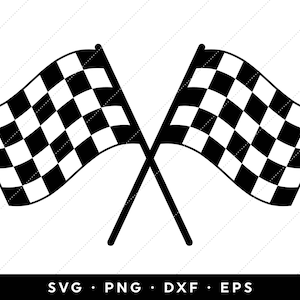Racing SVG, Zielflagge SVG, Rennen Flagge SVG, Auto Flagge svg, Checker svg, Cricut, Silhouette, Vorlage, Instant Download, Schneidedateien