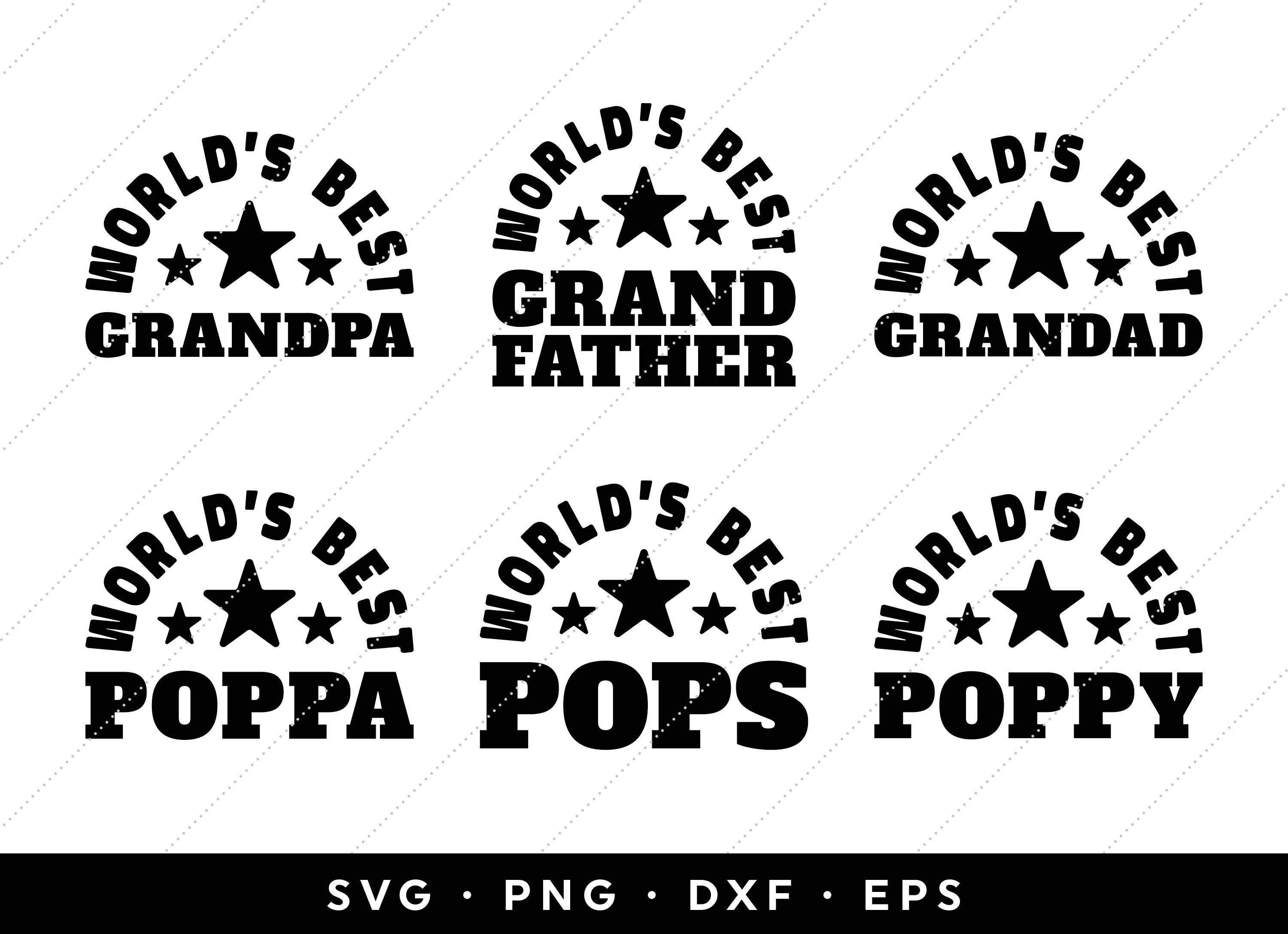 Download Worlds Best Grandpa Svg Worlds Best Grandfather Svg Fathers Etsy