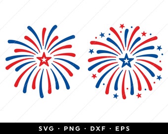Firework SVG, Fireworks SVG, 4th of July SVG, July 4th svg, Fourth of July svg, America svg, Patriotic, Independence Day svg, png, dxf, eps