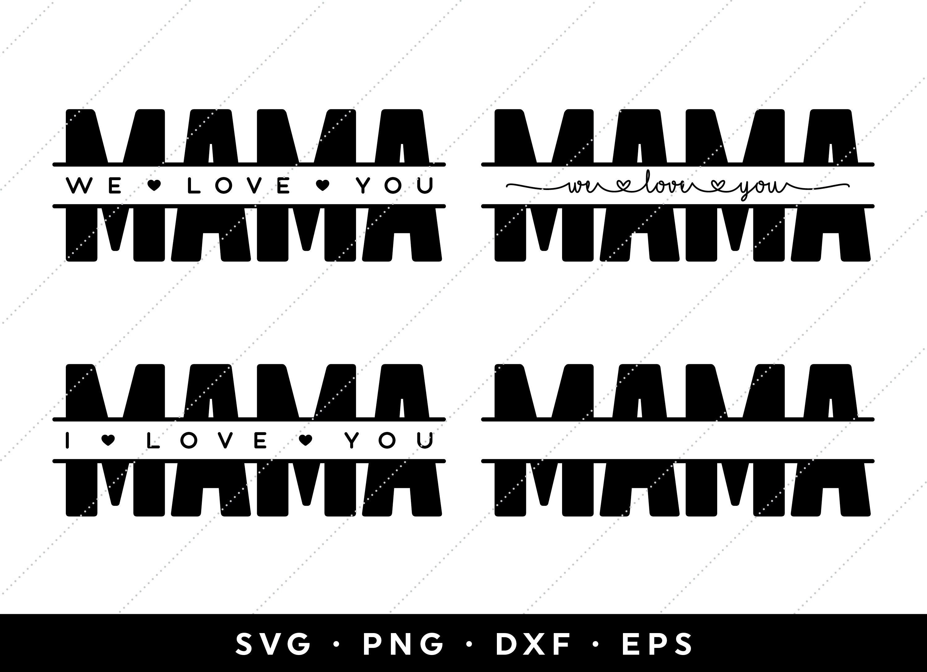 Download Mama Split SVG Bundle Mama Split Monogram SVG Mama ...