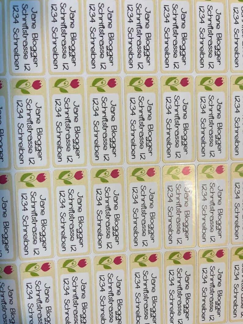 Personalized Address Labels Etsy