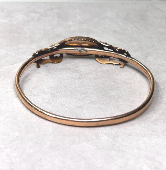 Vintage Monogram Bangle Bracelet - image 4