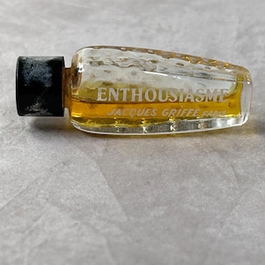 Vintage Miniature Enthousiasme Perfume by Jacques Griffe Paris