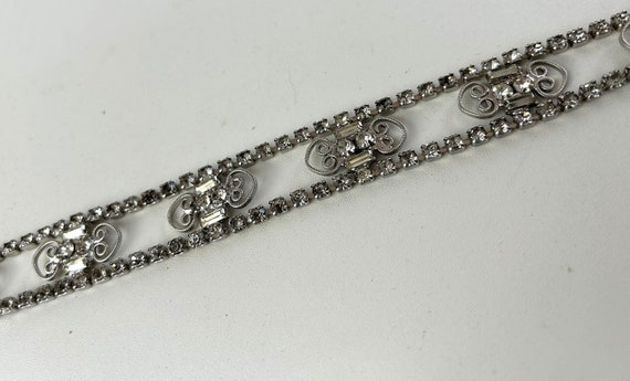 Vintage Juliana D & E Clear Rhinestones in Silver… - image 6