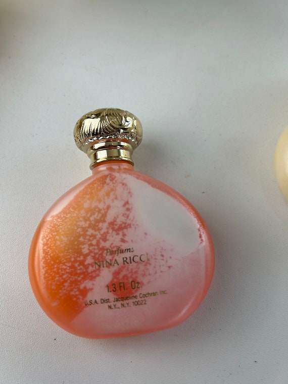 Vintage Nina Ricci L'air Du Temps Perfume Gift Box Lotion Soap