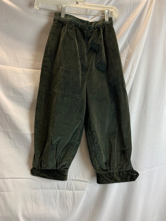 Vintage Velvet Children's Peddle Pusher Pants