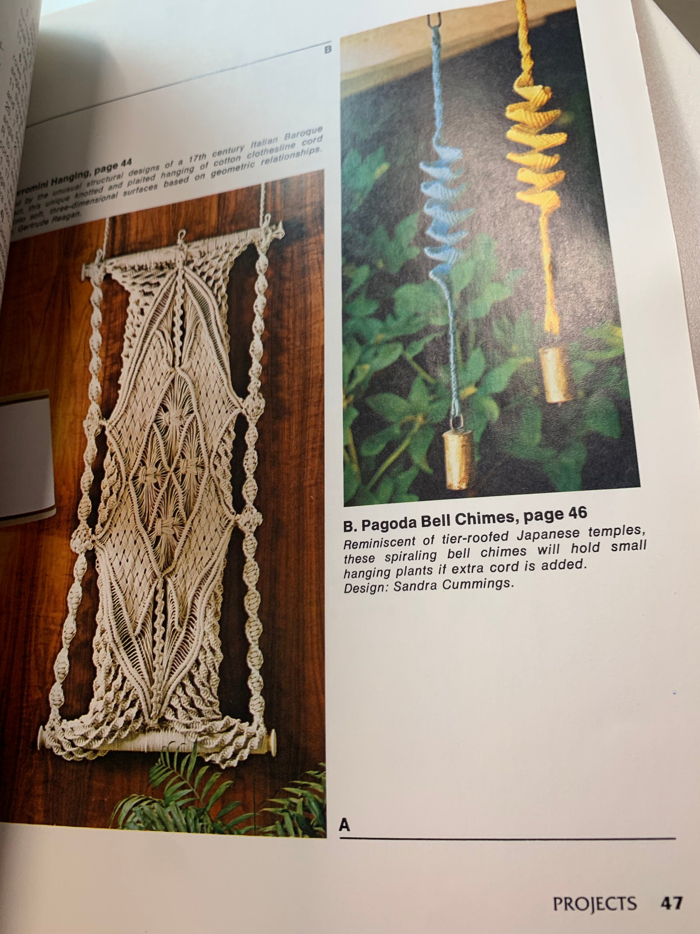 Lot De 3 Magazines Macramé Vintage - Projets DIY Années 70
