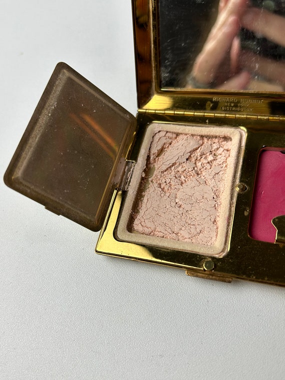 アメリカンヴィンテージ Richard Hudnut パウダーコンパクト Vintage ART DECO RICHARD HUDNUT COMPACT Rouge Powder