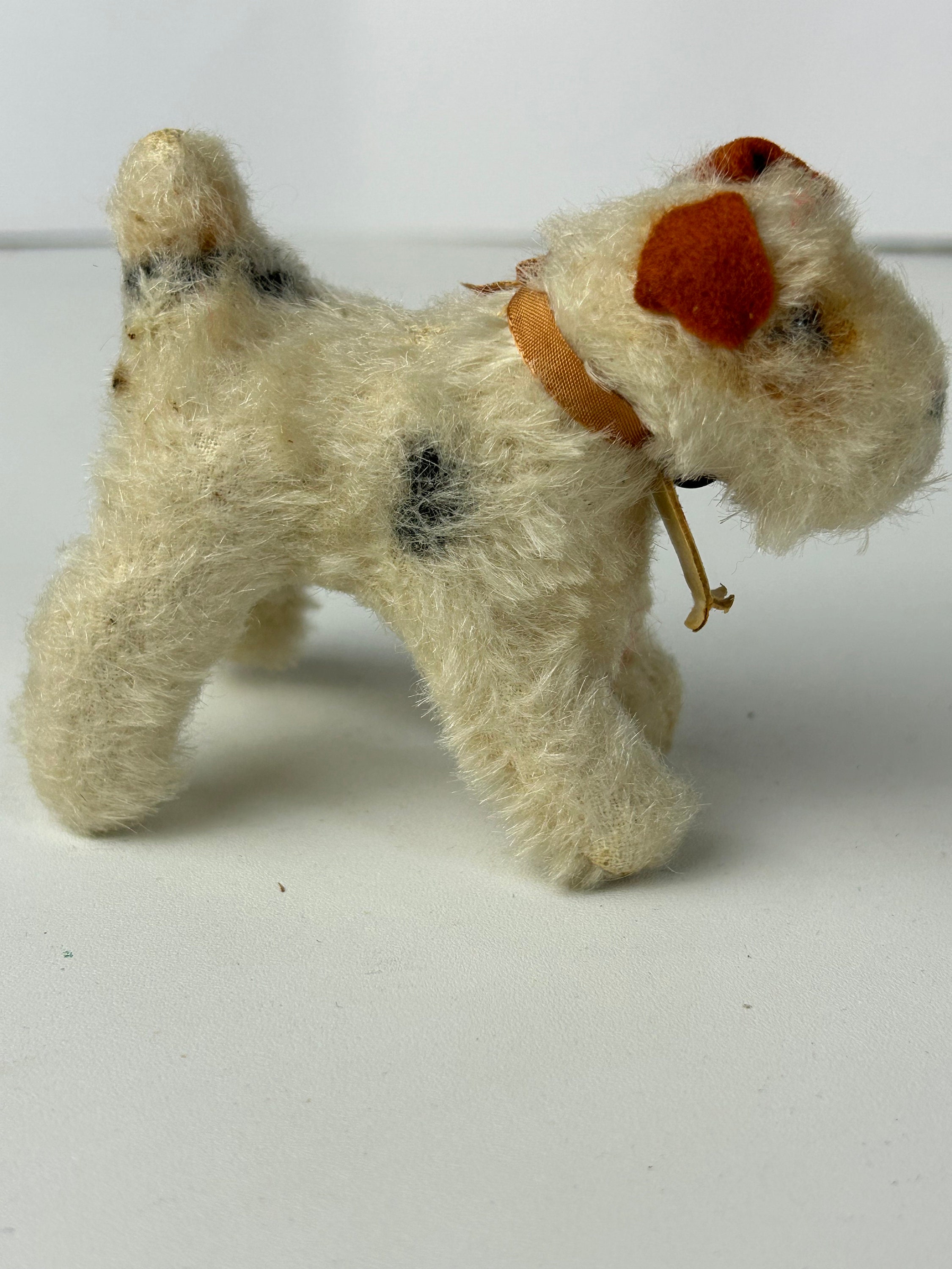 Vintage Steiff 'foxy' Spotted White Fox Terrier Dog 1950s - Etsy Vintage Steiff 'foxy' Spotted White Fox Terrier Dog 1950s - Etsy