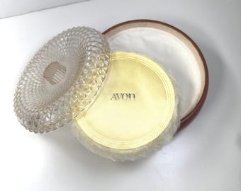Vintage Sealed Avon Cotillion Beauty Dust Powder with Puff