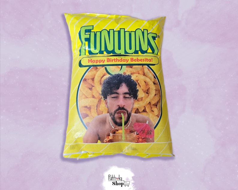 Custom Funyuns Chip Bags: Personalized Snack Party Favors W/1 or 2 ...