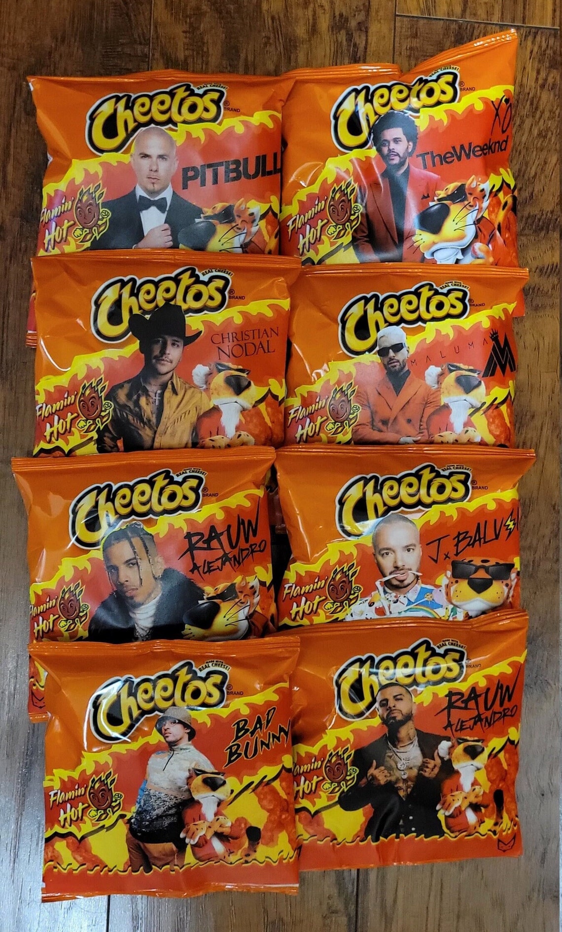 Custom Hot Cheeto Bags With your Favorite artist Etsy