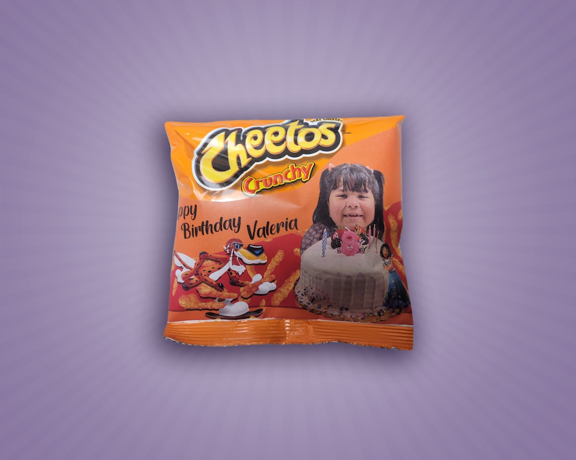 Custom Cheeto Bags With Your Favorite Artist Character or Etsy