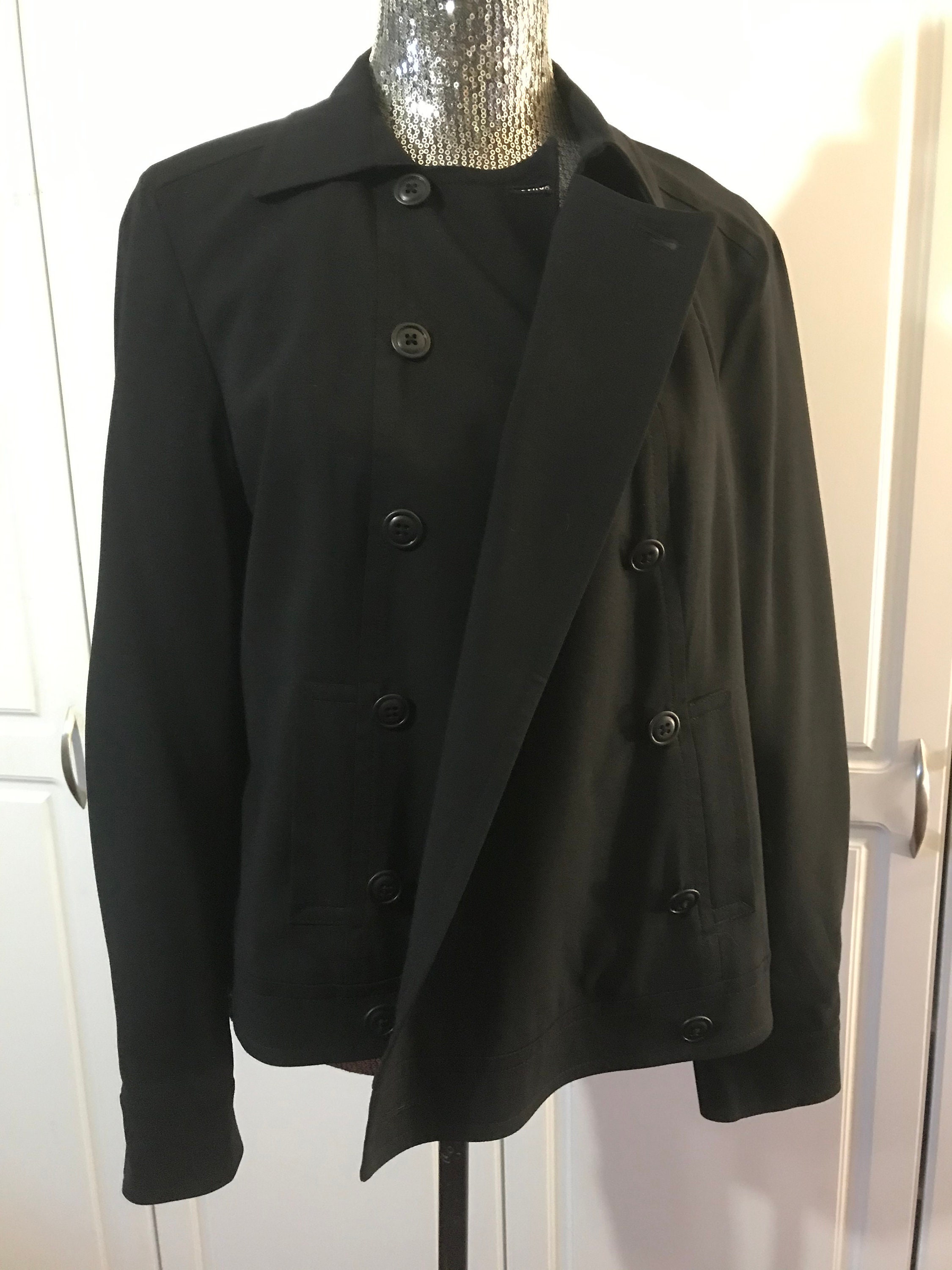 black coat size 14