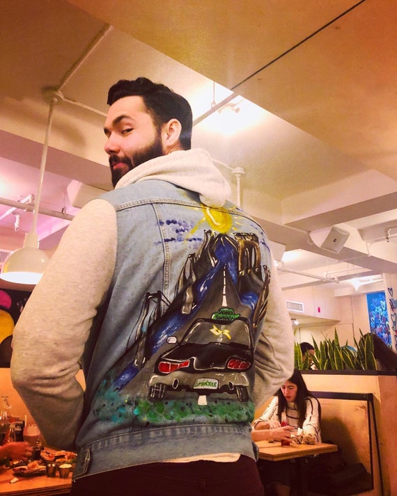 Mens Denim Jacket Custom Jean 