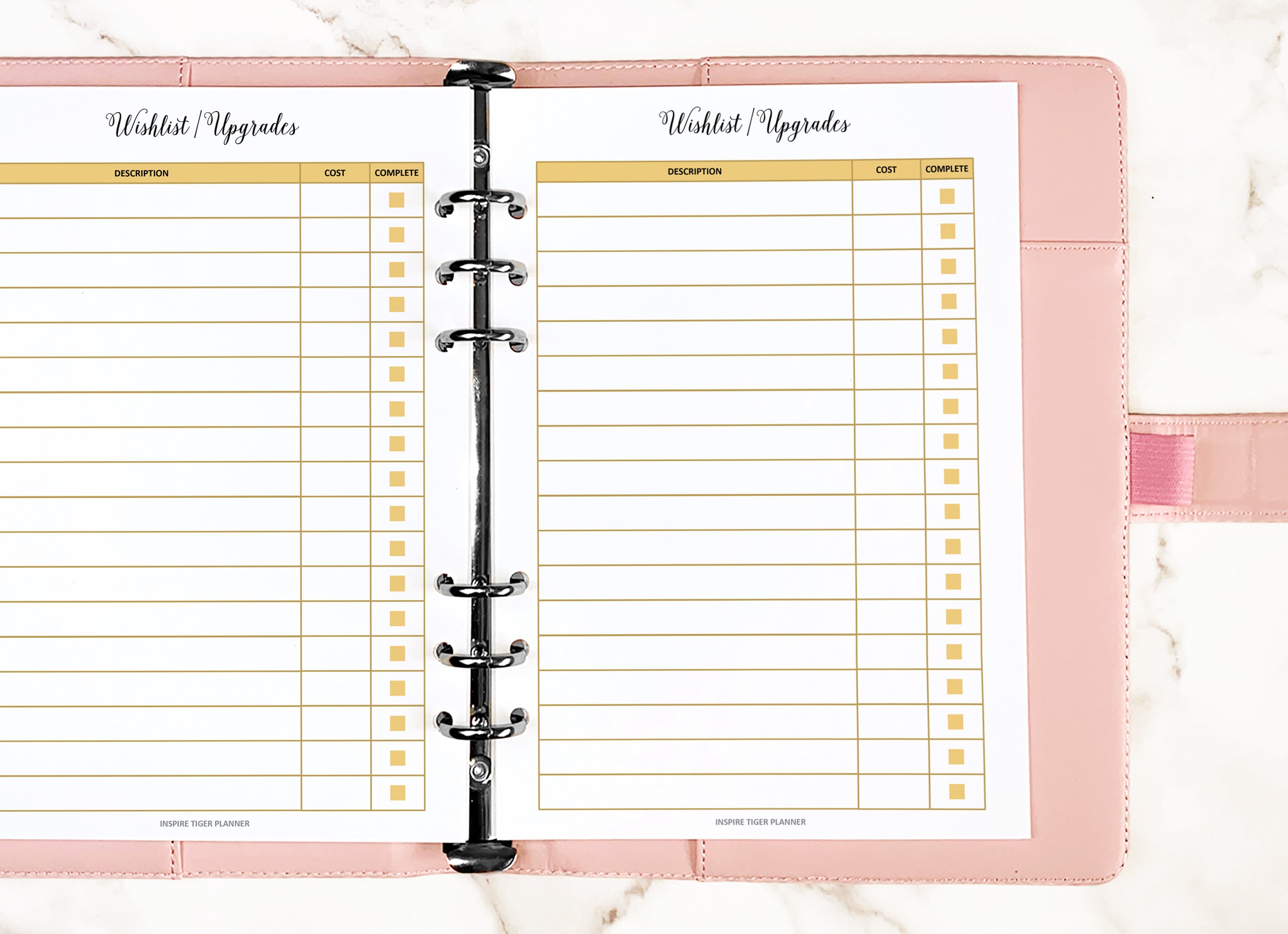 Wishlist Planner Printable Wish List Printable Upgrades PDF | Etsy