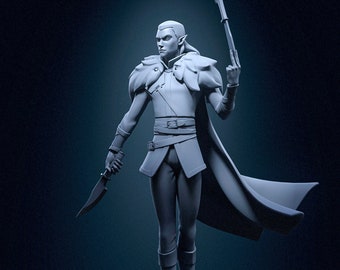 Vax'ildan Critical Role Resin Model