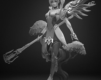 Pink Mercy Overwatch Resin Model