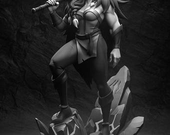 Yasha Critical Role Resin Model