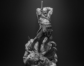 Kratos | God of War Resin Model