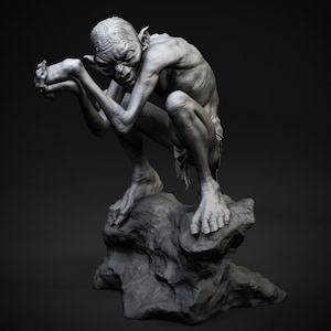 Gollum Resin Model