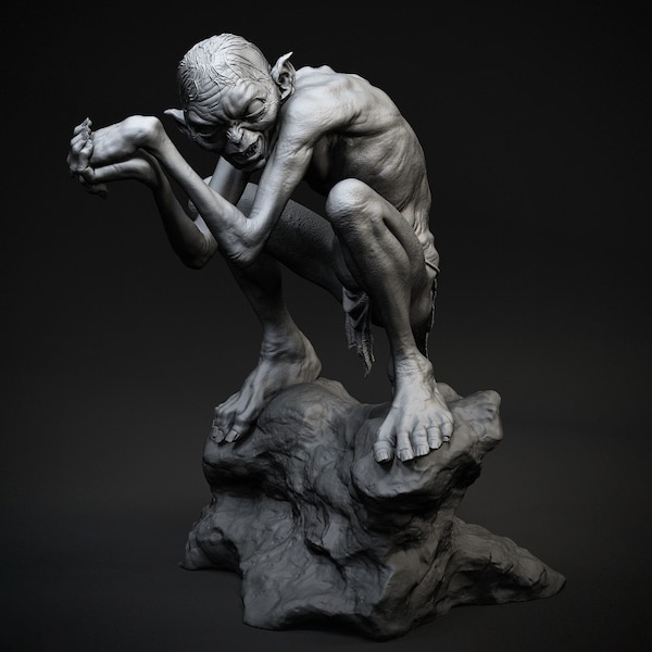 Gollum Resin Model
