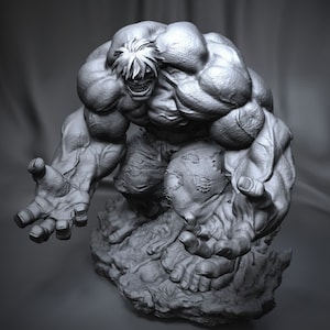 The Hulk Resin Model