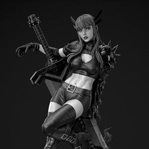 X-Men Magik Resin Model