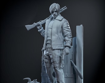 Leon | Resident Evil Resin Model