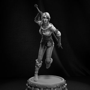 Ciri | The Witcher Resin Model