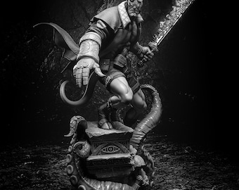 Hellboy Resin Model