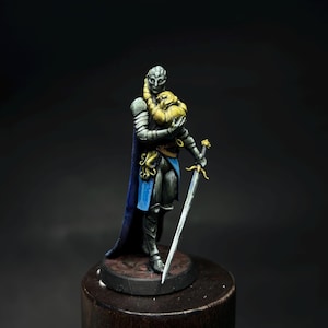Knight / Warrior / Soldier / Miniature / Dungeons and Dragons / DnD / Figure