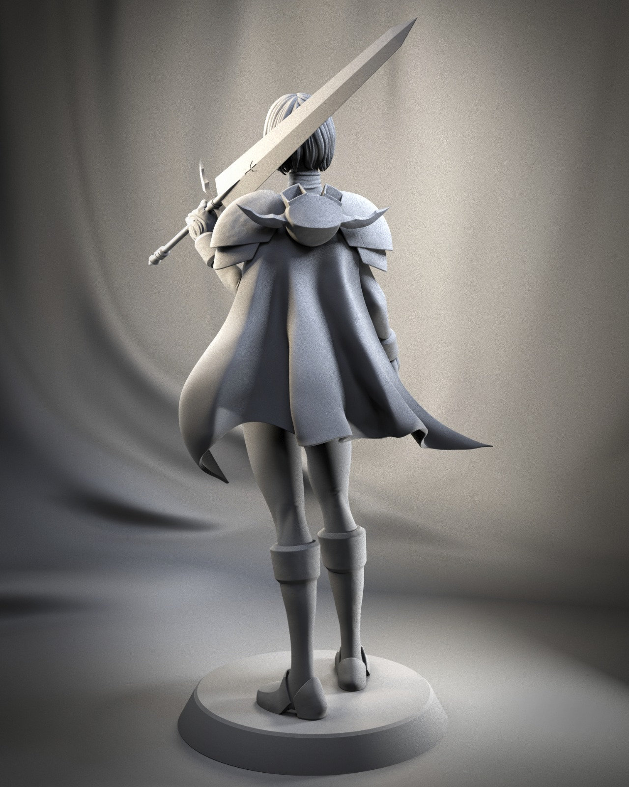 ぬいぐるみ Clay the Claymore Whiskey_Project Clay the Claymore Stuffed Toy - 8In Clay the Claymore Plush