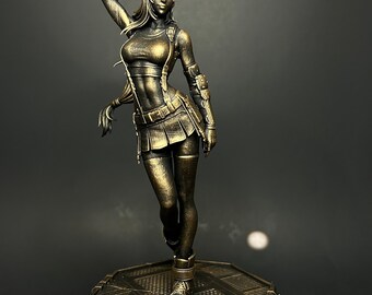 Final Fantasy Tifa-Harzstatuenmodell