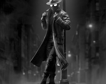 Spiderman Noir Resin Model