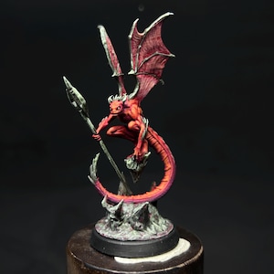 Demon / monster / creature / Miniature / Dungeons and Dragons / DnD / Figure
