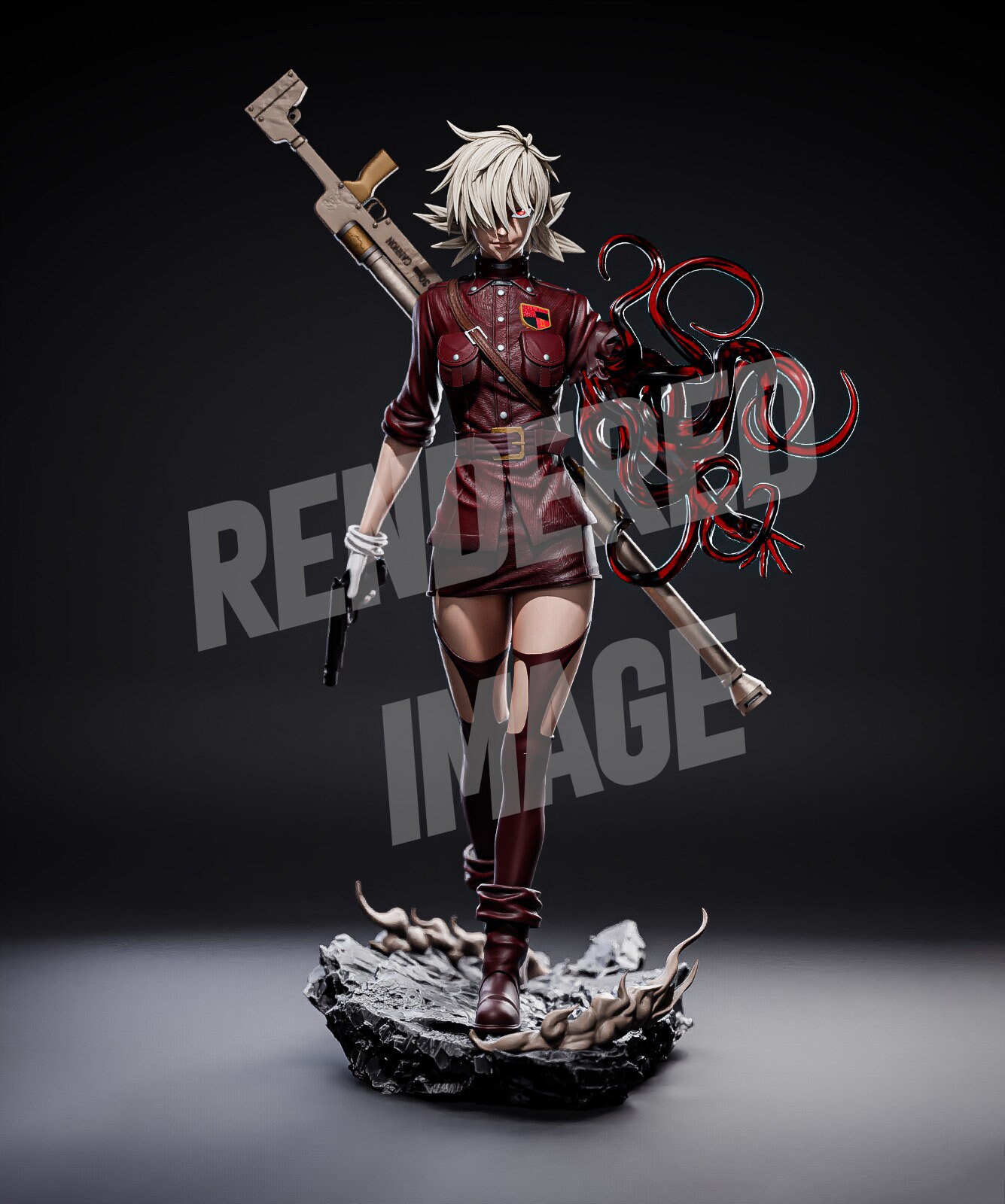 Seras Victoria Resin Model - Etsy