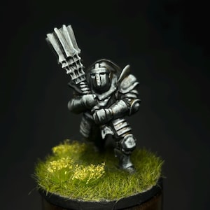 Dark Souls / Turtle Knight / Ironclad Warrior / Miniature / Dungeons and Dragons / DnD / Figure