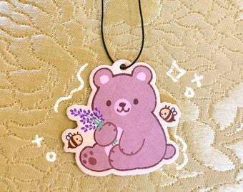 Lavender Bear Air Fresheners -  Lavender Scent