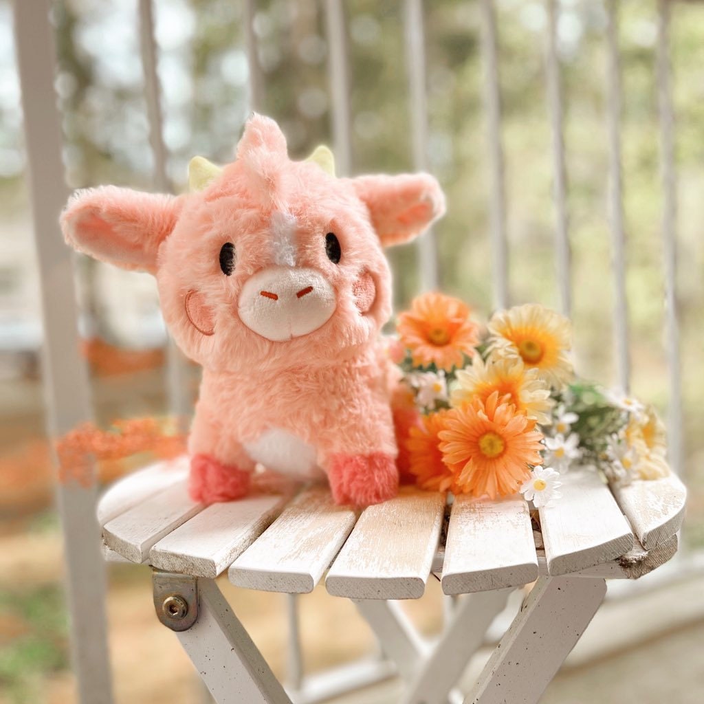 Peluche vache mignonne Kawaii de 7 87 pouces Poupée en - Temu France