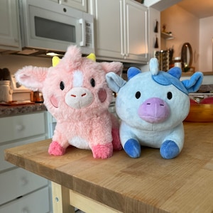 Millie the Blueberry Cow Plush - Plushie - Cute
