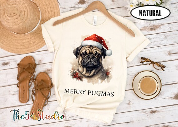 Merry Pugmas, Pugmas Christmas Shirt SweatShirt, Pugmas shirt for her, Pugmas shirt for him