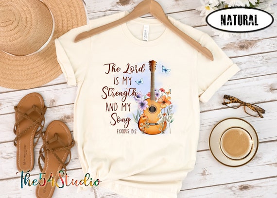 The lord is my strength and my song Psalm 118:14 Jesus lover Christmas Gift