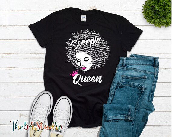 Scorpio Queen Shirt, Scorpio Shirt, November Birthday, Scorpio Zodiac Shirt, Scorpio Birthday Shirt, Constellation T-shirt, November Queen