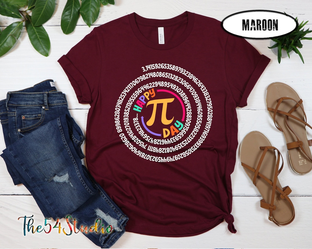 Happy Pi Day Tshirt, Pi Day Shirt, Funny Math Teacher Gift Tshirt