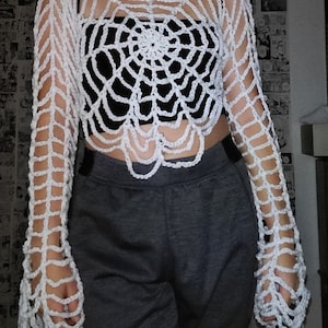 Spider Web Top - Etsy