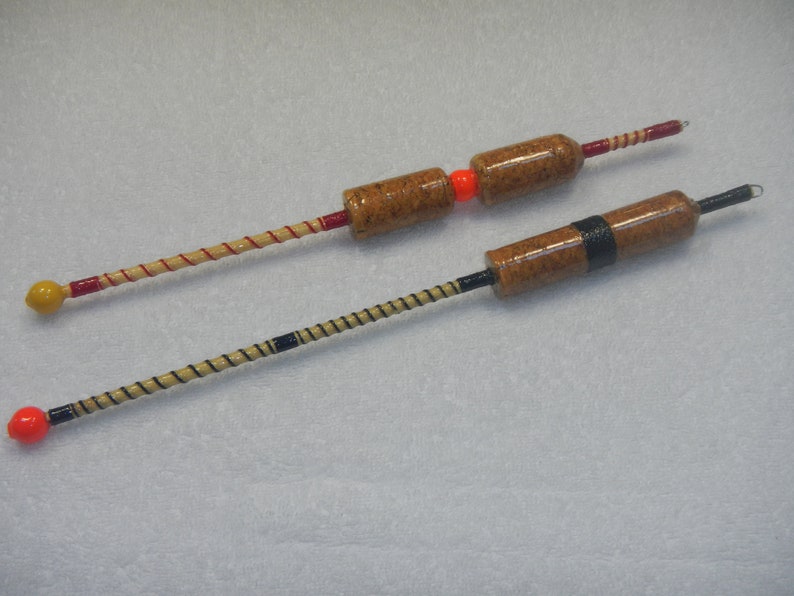 Handcrafted Retro Vintage Cork Fishing Bobbers Etsy