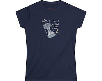 Laufey Inspired Women's Tee | Aesthetic Lyric Softstyle T-Shirt